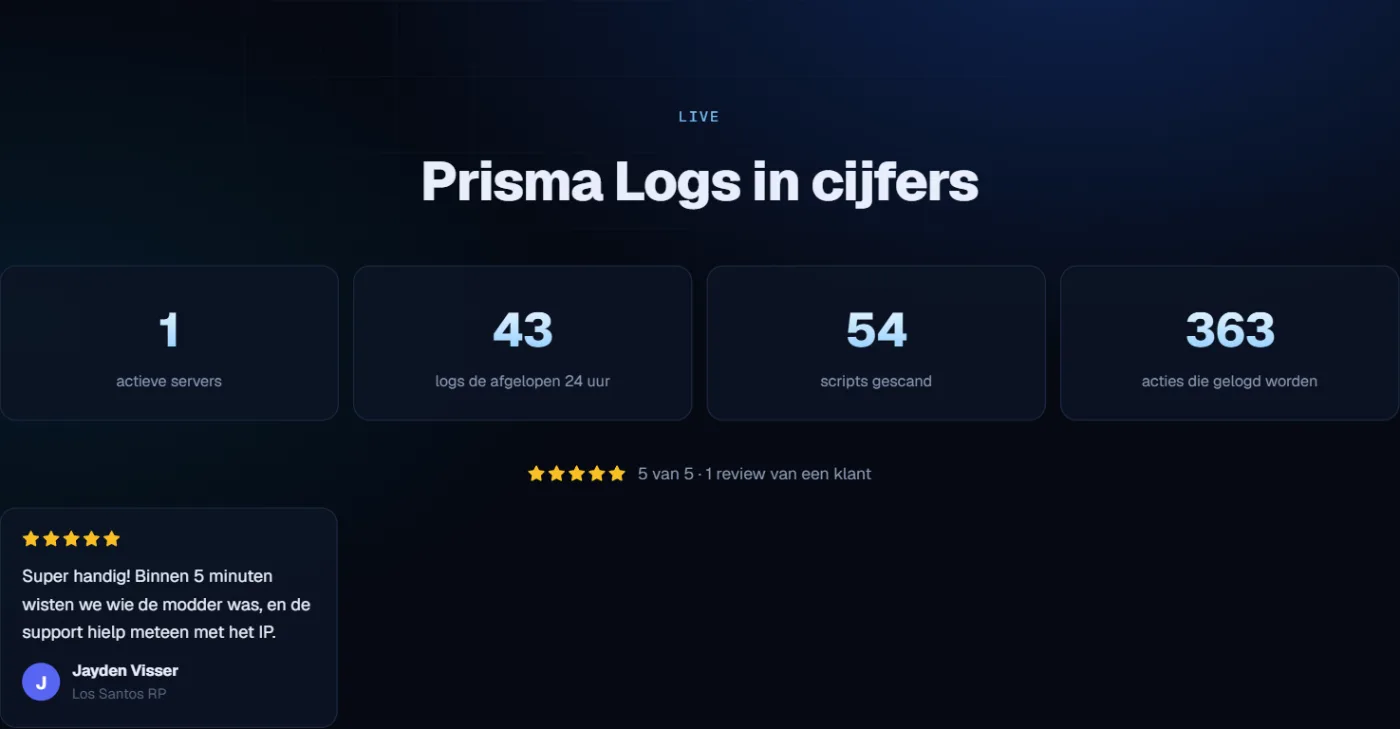 Approved reviews are on the homepage too